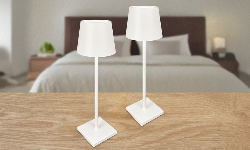 Image 1: Juego de 2 lámparas LED