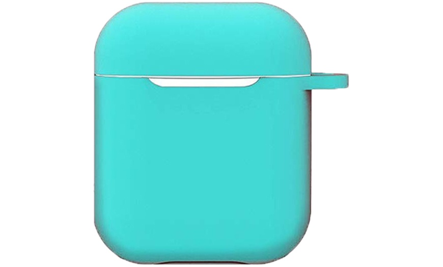 Image 14: AirPods Silicone Case Cover Protective Skin for Apple Airpod Charging Case