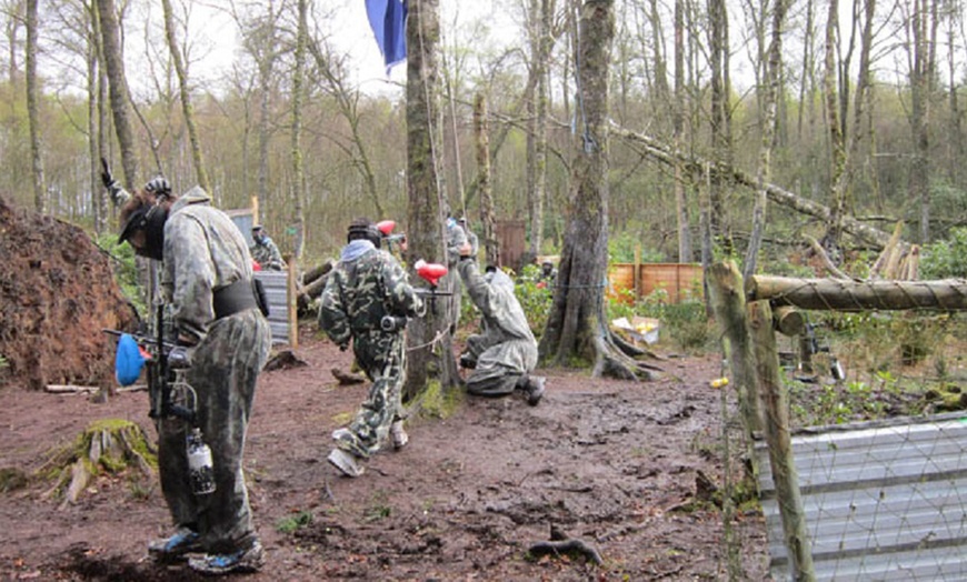 Image 10: Paintball with Lunch and Drinks