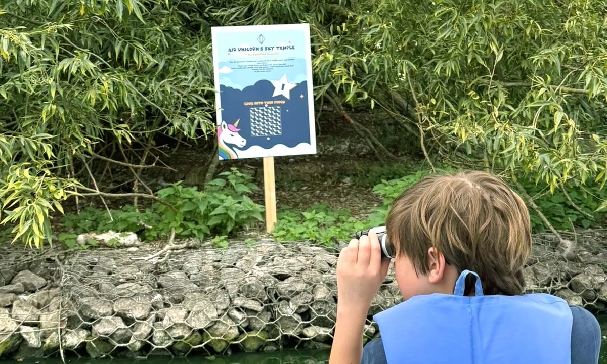 Unicorn Boat Ride in Barking at Splash Park with Fun Interactive Challenges Family Adventure Deal, Save Up to 32% - Second Medium