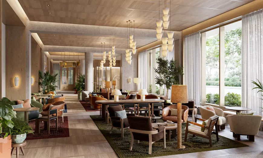 Complimentary refreshments in the Lobby Living Room