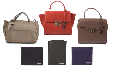 Borsa o portafoglio Trussardi in pelle, disponibile in vari modelli e colori