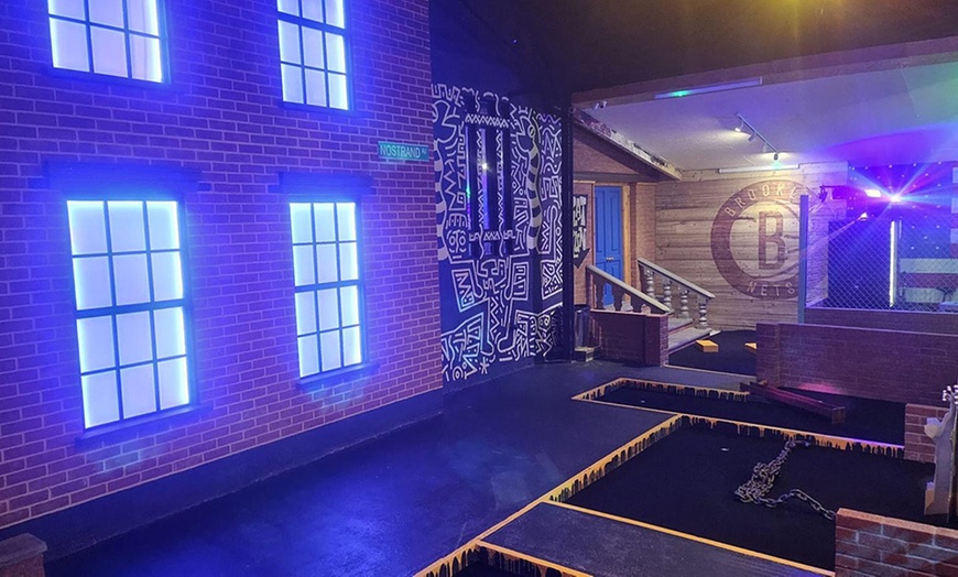 Image 8: Step into a Brooklyn-Themed 18 Holes of Mini Golf for Adult and Child 