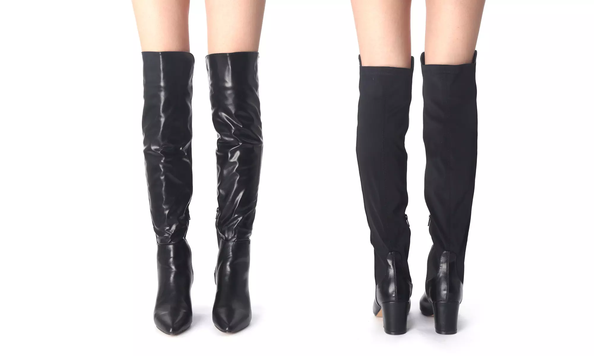 Women's Over-the-Knee Stretch Boots - Image 2