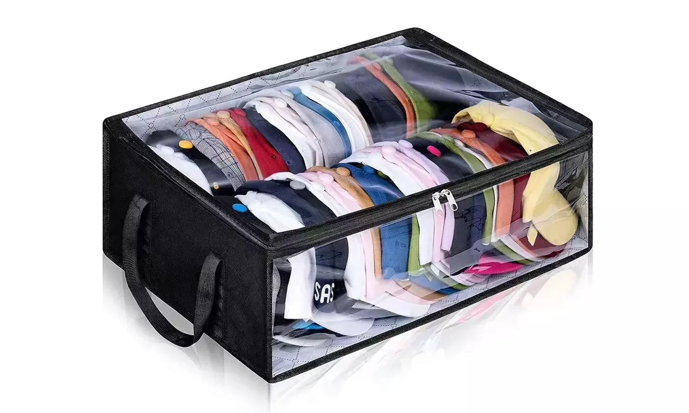 Non-Woven Clothes Storage Under-Bed Bins Foldable Closet Organizer Containers