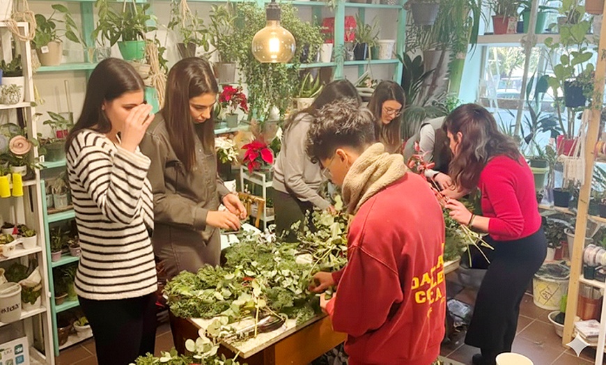 Image 3: Taller creativo floral para 1 o 2 personas o grupo privado de hasta 8