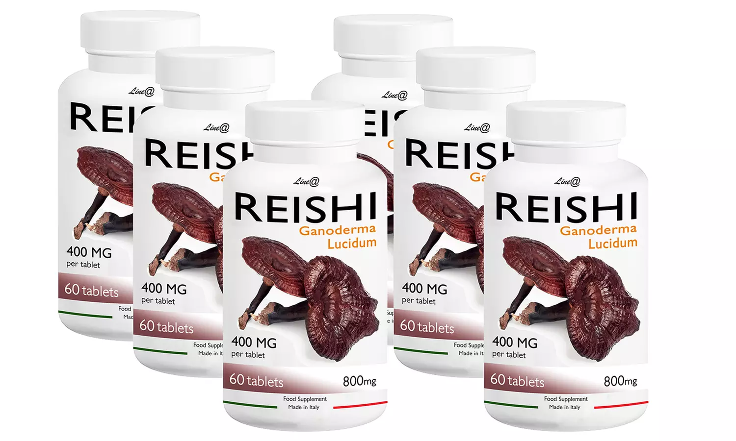 Fino a 360 compresse di fungo Reishi Lineadiet per perdere peso e diminuire l'appetito - Image 6