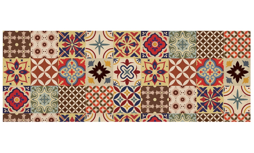 Image 22: Non-Slip Kitchen Runner Rug with Digital Print 