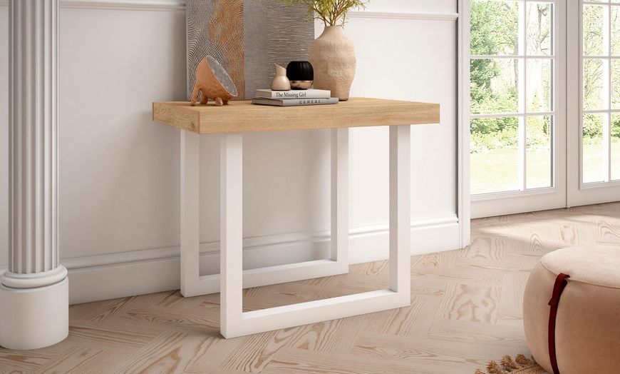 Image 6: Table console extensible 