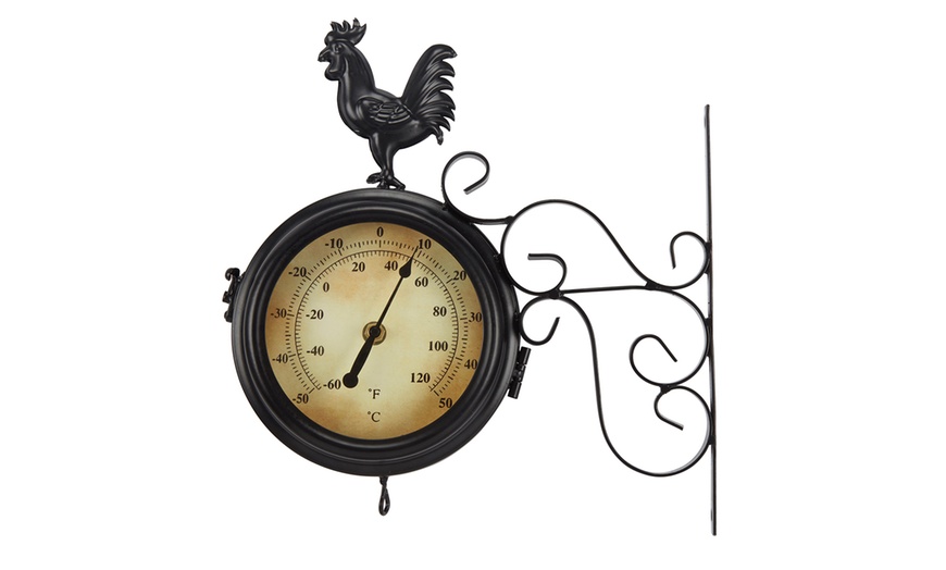 Image 22: Decorative Garden Clocks and Thermometers