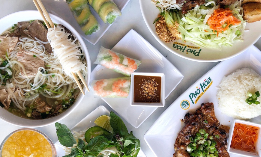 Image 8: Flavorful Creations at Pho Hoa with $125, $30, $150 or $50 Gift Card 