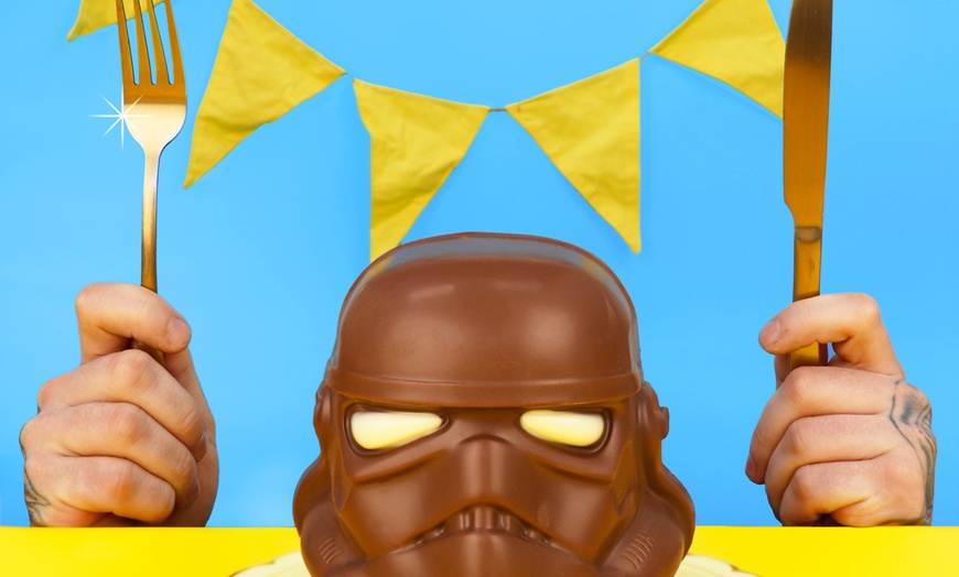 Image 8: Gift sorted with this Limited Edition Stormtrooper Chocolate Helmet!