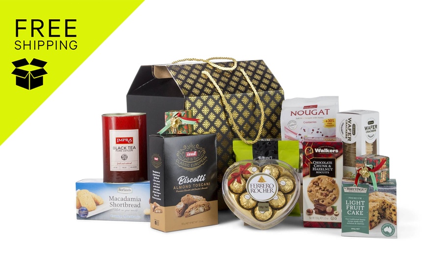 Image 1: Luxurious Hampers with Premium Chocolates, Wines & Gourmet Treats