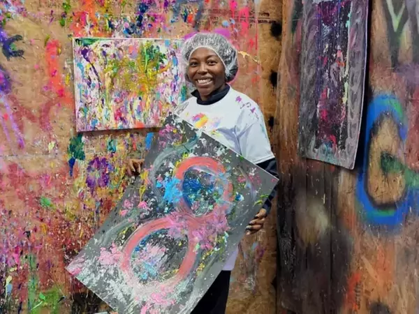 Paint Splatter Experience | Messy Fun & Creative Expression