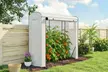 Outsunny Steel Frame Garden Greenhouse with PE Cover and Windows - Image 6