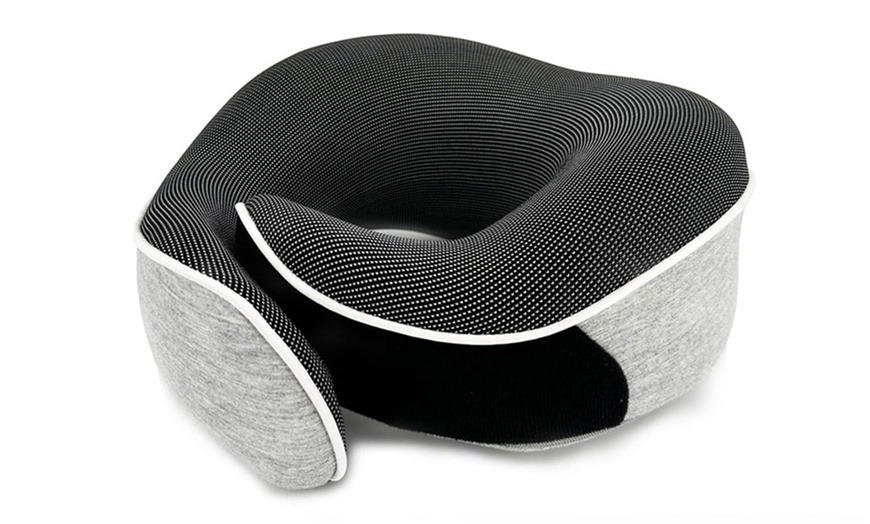 Image 4: Memory Foam Neck Support Pillow