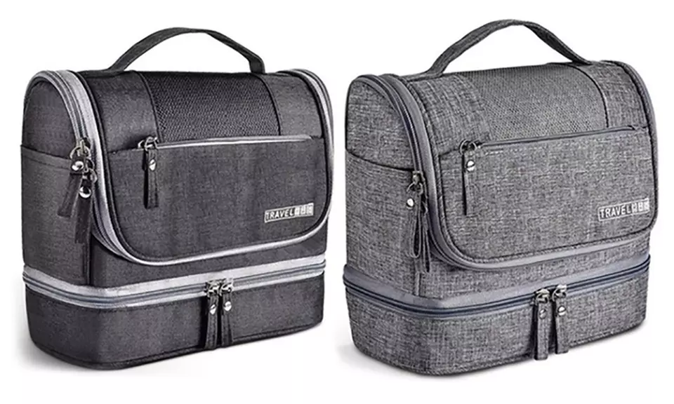 Trousse de toilette imperméable, coloris au choix