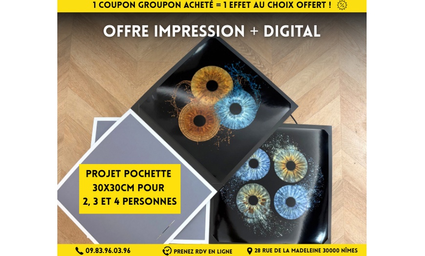 Image 10: Vos yeux, une œuvre d'art : capturez l'essence de votre iris