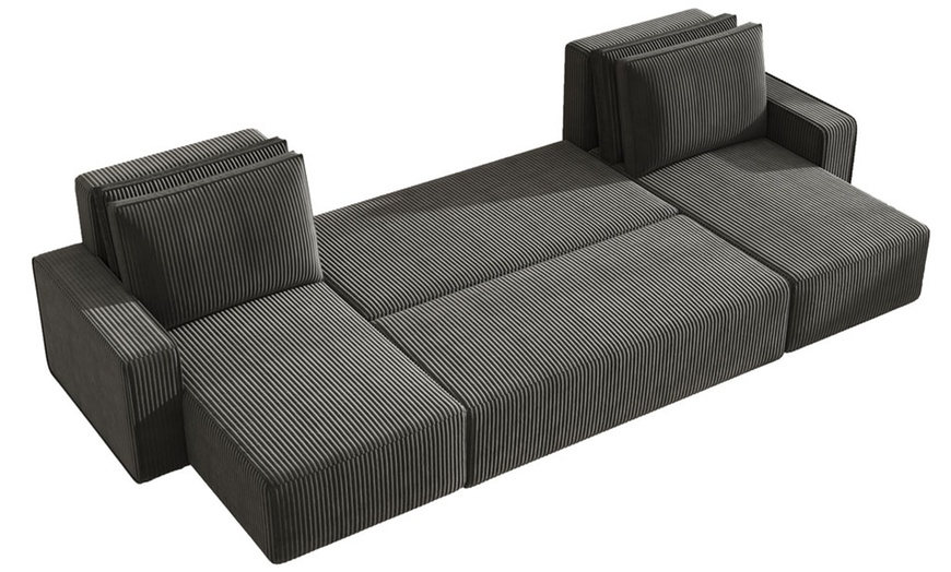Image 17: Canapé panoramique convertible Lubec, Kocoon 