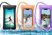 Multipack Waterproof Cellphone Pouch with Neck Cord (3-Pack) - Second Medium