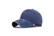 Washed Low Profile Cotton Baseball Cap; Various Colors Available - Second Medium