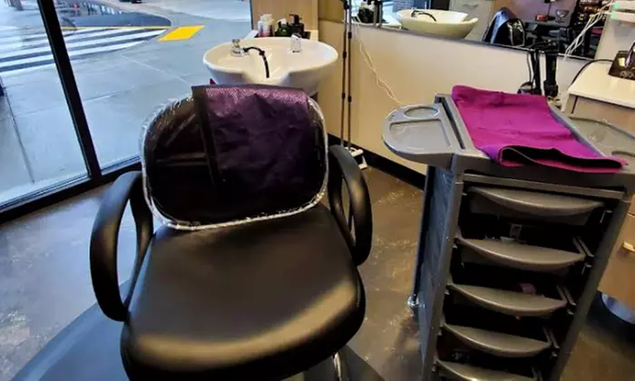 Haircut, Blowdry, with Blowout, Ombre, Partial, or Full Highlights