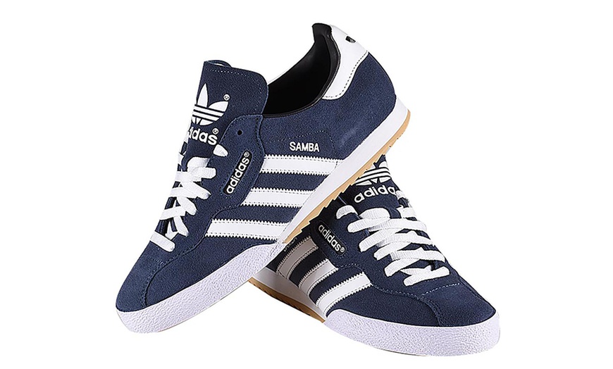 Image 1: Adidas Samba Super Suede Trainers