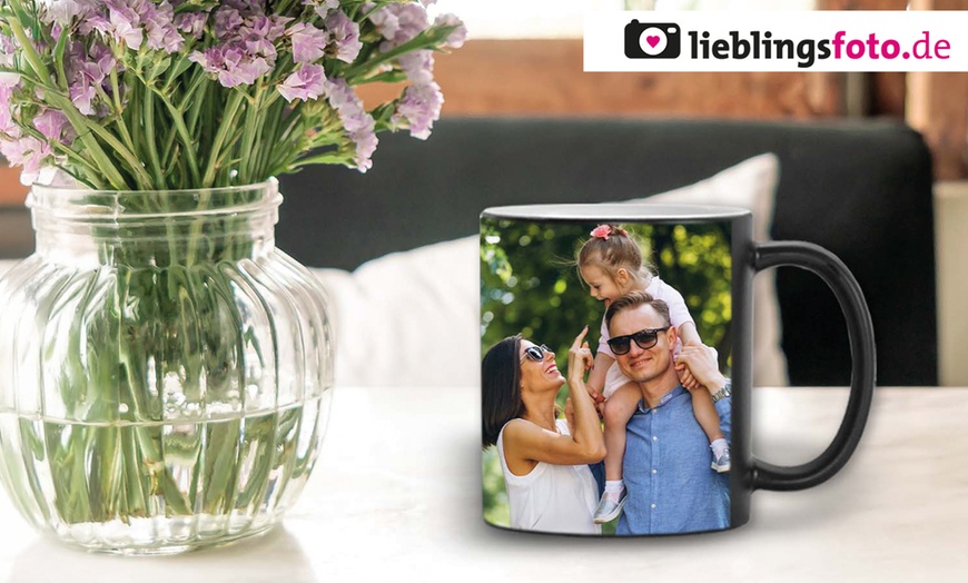 Image 1: Deine persönliche Fototasse oder magische Zaubertasse gestalten