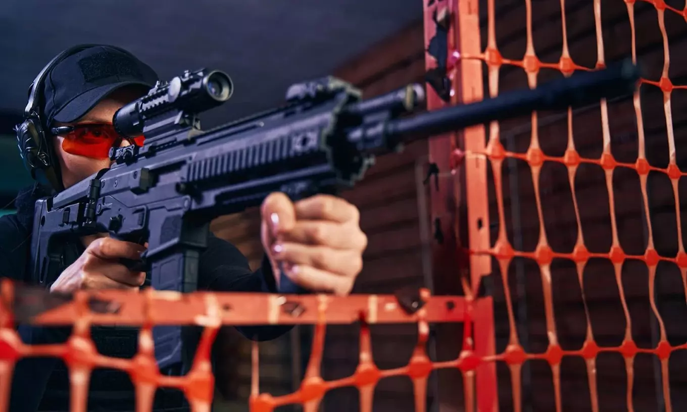 Wejście na strzelnicę: pakiet Startowy lub Startowy Plus