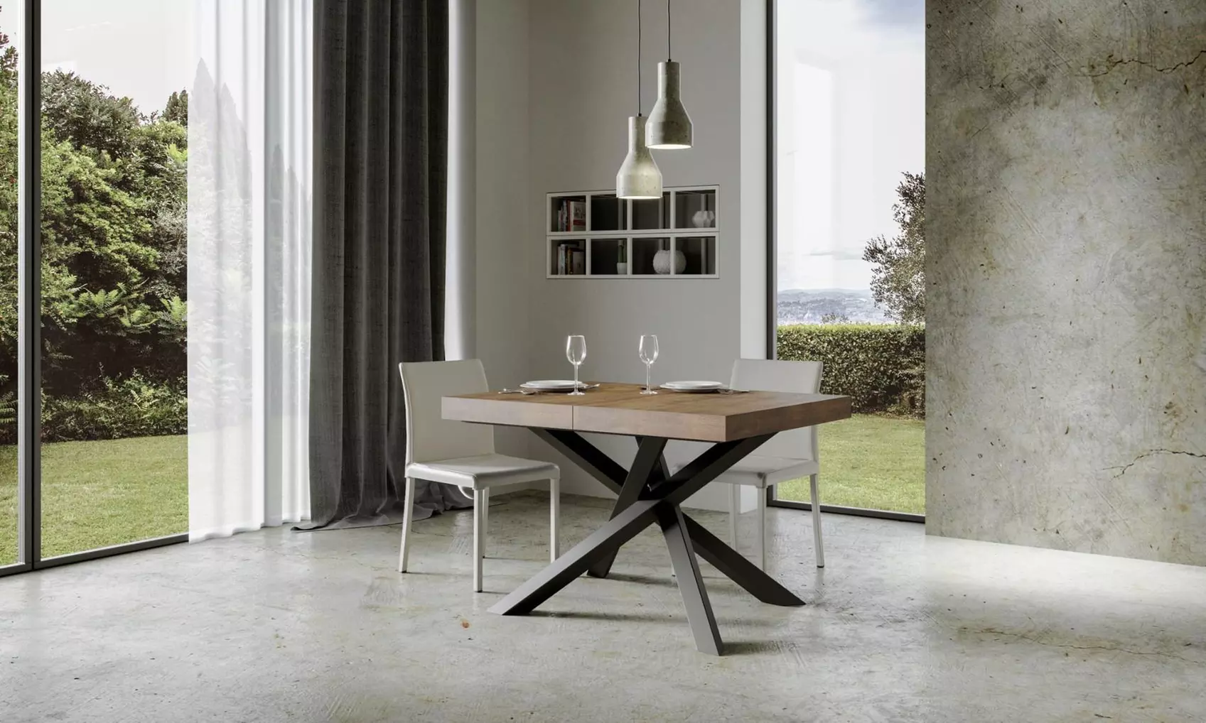 Ausziehbarer Esstisch „Volantis“