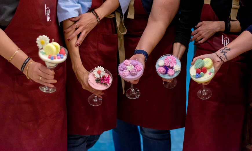 Image 10: Crea tus propias velas - 2 velas durante 3h con bebida 