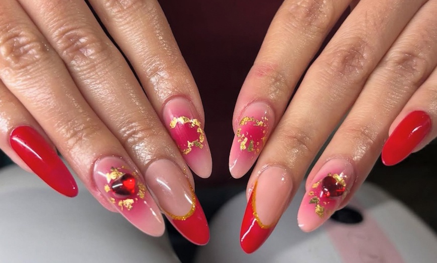 Image 10: Classic or Structured Gel Manicure or X Extensions (Solid Color Only)
