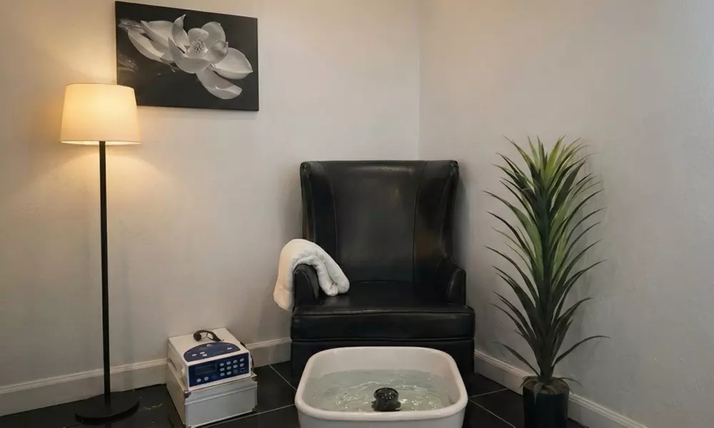 Ionic Foot Detox in a Private Spa Setting for Relaxation & Wellness