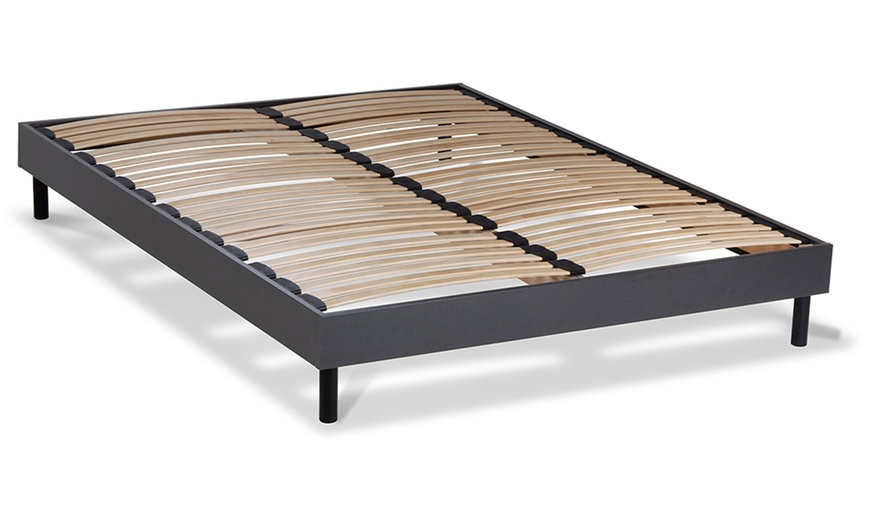 Image 16: Sommier en bois avec bi-lattes, lattes flexibles, Maison Aubertin 