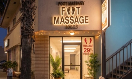 30-Minute Foot Reflexology with Foot Bath & Upper Body Massage - ZEN FOOT SPA