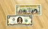 Harriet Tubman "Women's Suffrage" Genuine 2-Sided Colorized Two Dollar Bill