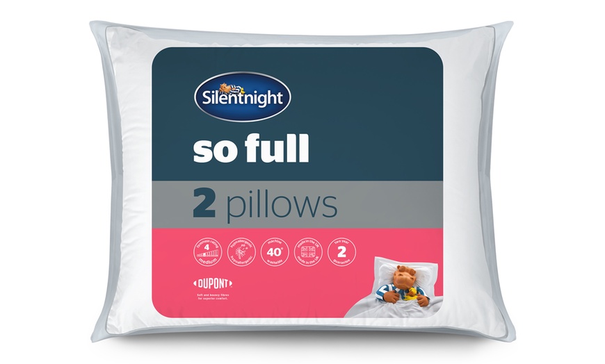 Image 1: Silentnight So Full Pillow Pair