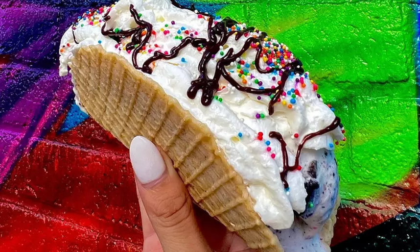 Ice Cream and Drinks at Calypso Ice Cream & Coffee (Up to 33% Off). Three Options Available. - Primary Image