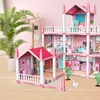 Image 1: Deao Dream House Doll Set, Fully Furnished for Imaginative Play