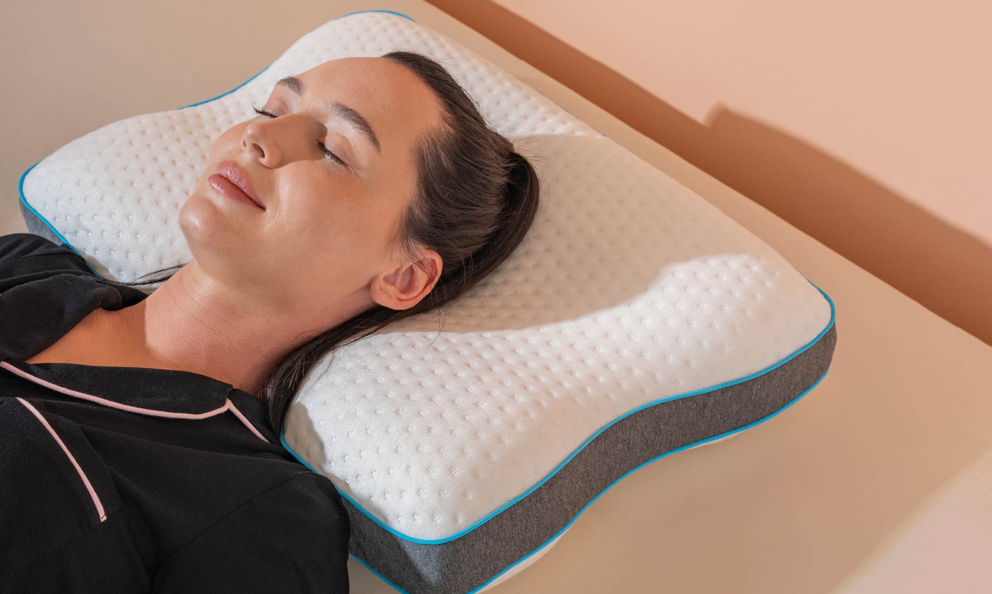 Coussin Serenity en mémoire de forme et anti-ronflement