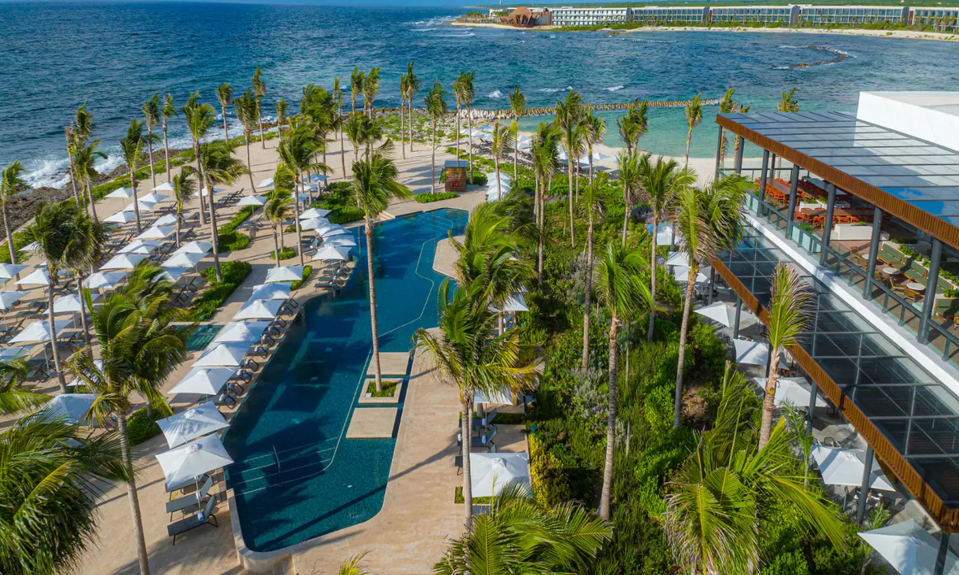 ✈4-Day 5* Hilton Tulum Resort Stay with Air from Great Value Vacations