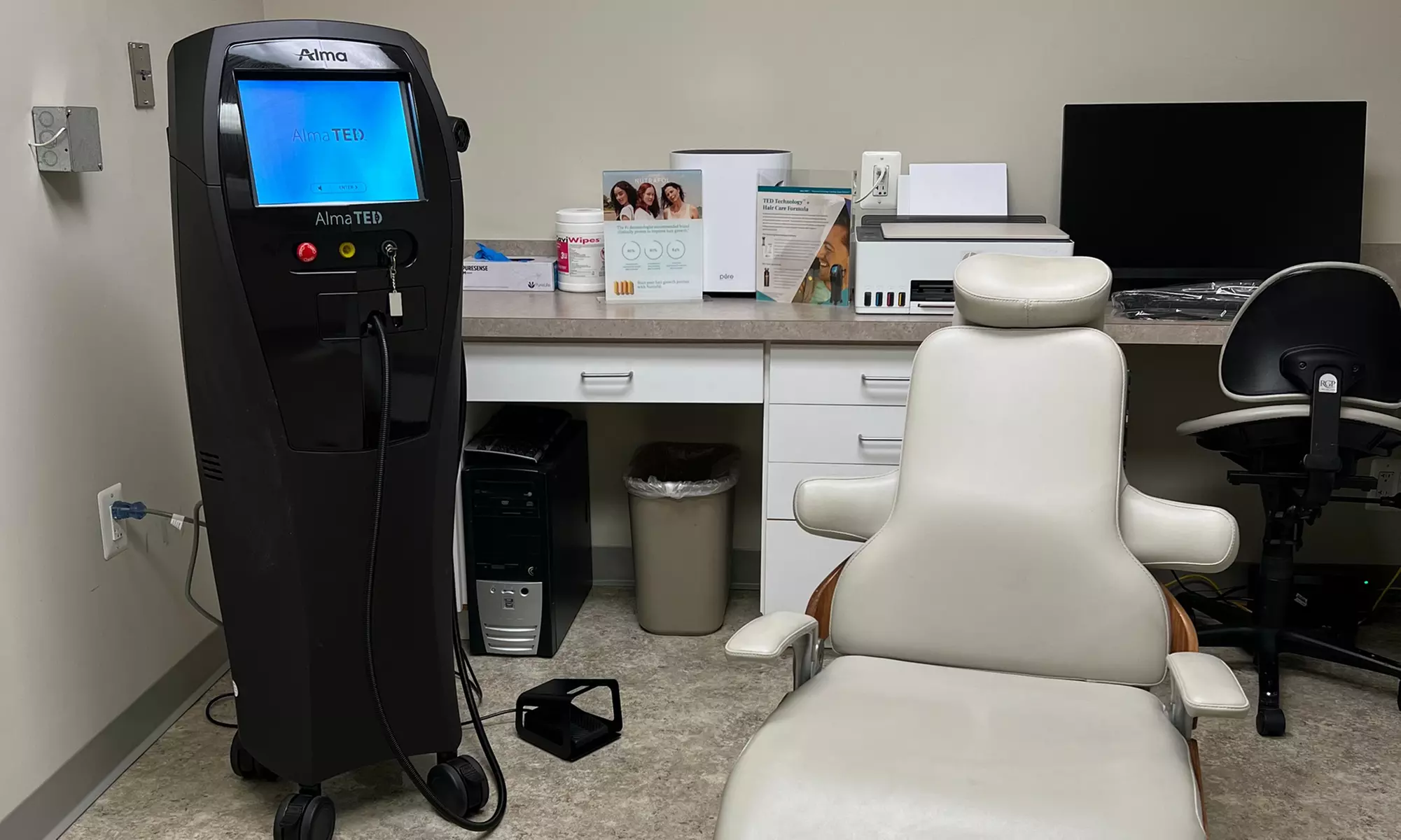 One, Two, Three or Four 30-Minute TED Hair Restoration Treatments