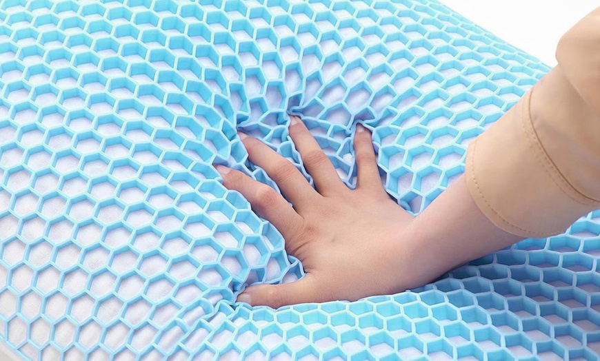 Image 2: Körperkissen aus Memory-Schaum mit Wabenstruktur, Sampur