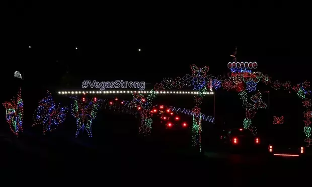 Drive-Thru Christmas Holiday Light Show at Glittering Lights
