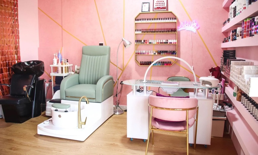 Image 2: Pamper Your Nails with Classic or Gelish Manicure & Pedicure Options