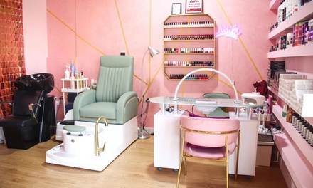 Classic Manicure + Classic Pedicure - The Naz luxury salon