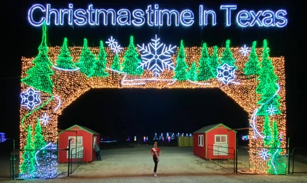 Drive-Thru Admission: Car, Pickup Truck, SUV or Mini Vans with 8 people or less - Christmastime in Texas