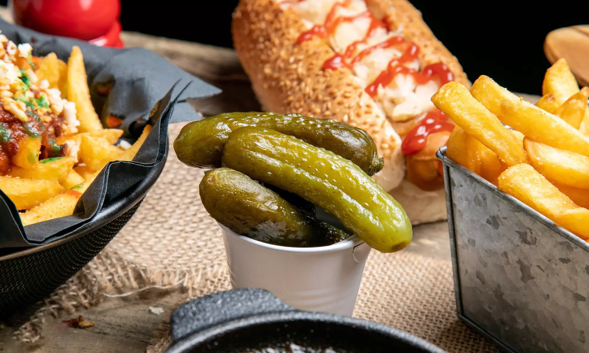 Delight with Hotdog Combo with Small Chips & Drink for 1, 2 or 4 People @5 Dogs Fortitude Valley(Up to 32%Off) - Image 3