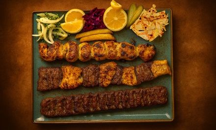 For 1 Person: Two-Course Persian Meal + A Glass of House Wine or Any Soft Drink - The White Lion