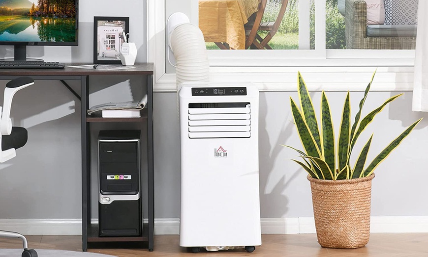 Image 1: HOMCOM Portable Air Conditioners - 8000, 10000 & 14000 BTU Models